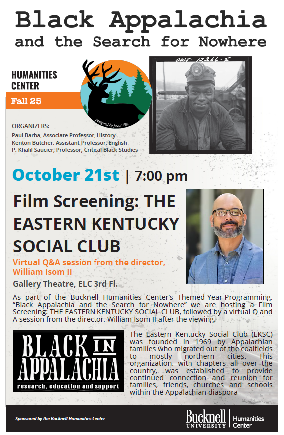 Film Screening: THE EASTERN KENTUCKY SOCIAL CLUB